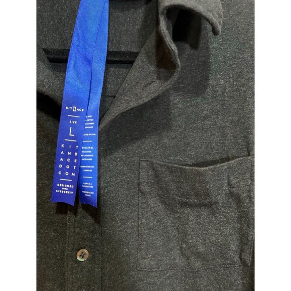 Kit and Ace Long Sleeve Button Up Shirt - Size L - Picture 2 of 4